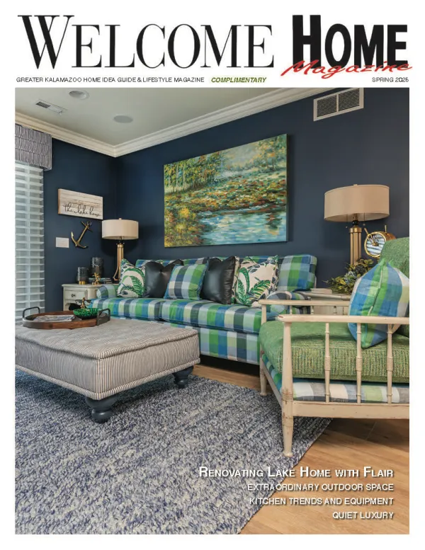 The cover of Welcome Home Magazine, Spring 2025