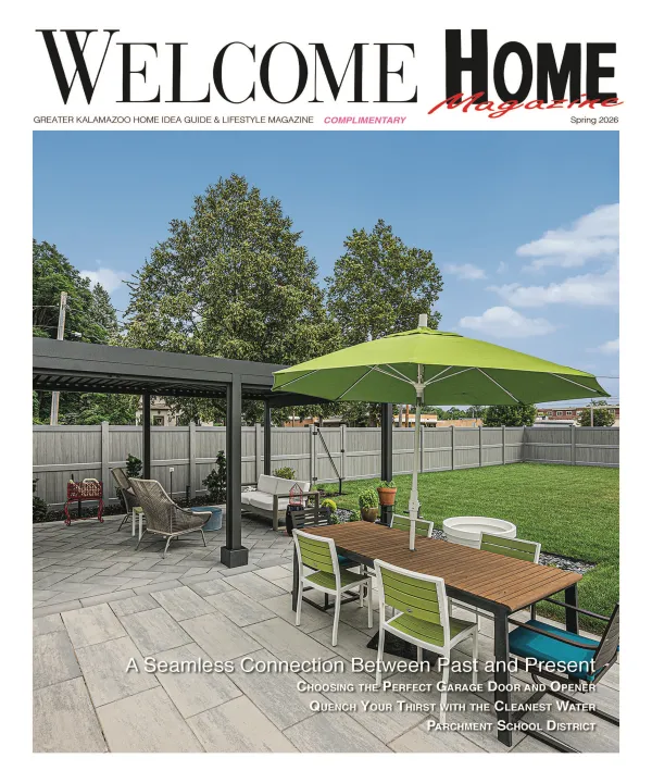 The cover of Welcome Home Magazine, Spring 2026