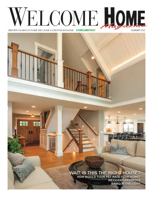 The cover of Welcome Home Magazine, Summer 2023