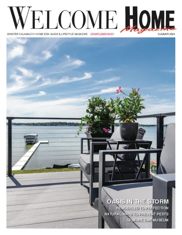The cover of Welcome Home Magazine, Summer 2024