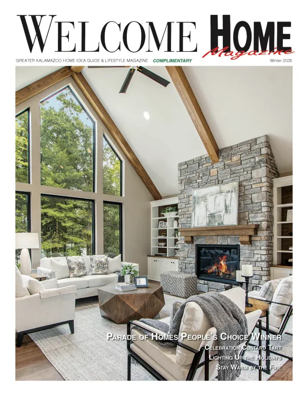 The cover of Welcome Home Magazine, Winter 2025